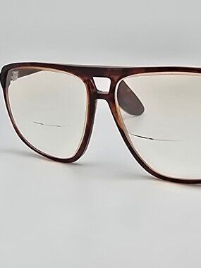 New Yorker Tortoise Oversized Aviator Eyeglasses Frame Israel 67-20-144